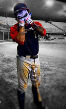 PGX Cool Blue Smiley Baseball Batting Gloves