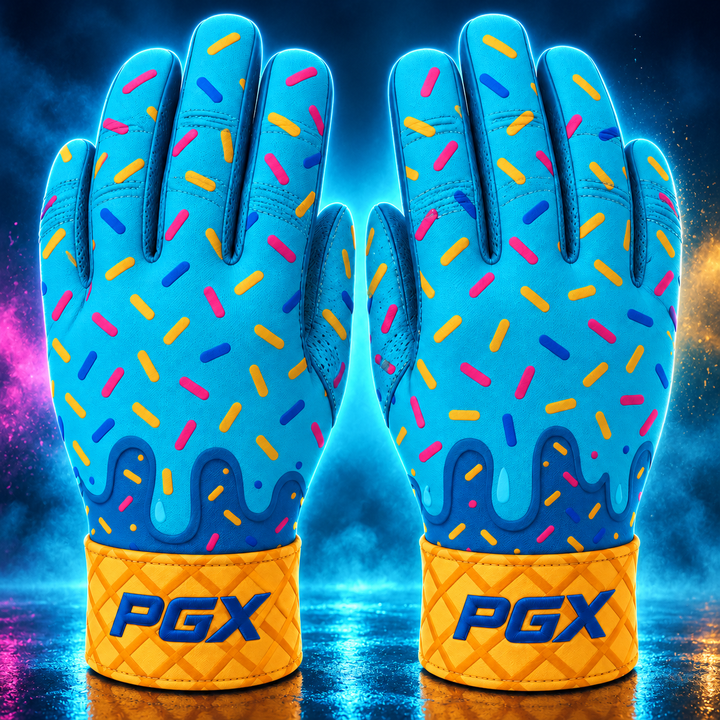 PGX Ice Cream Drip Long Cuff Batting Gloves — Coming Soon
