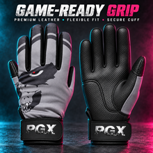 PGX Skull and Bones batting gloves game-ready grip and premium leather feature image
