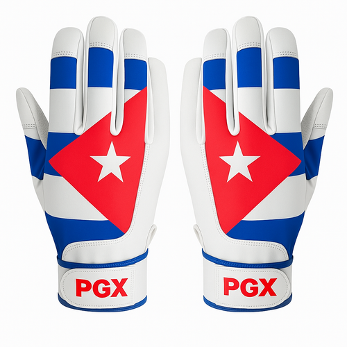 Cuba Baseball Batting Gloves for Adult